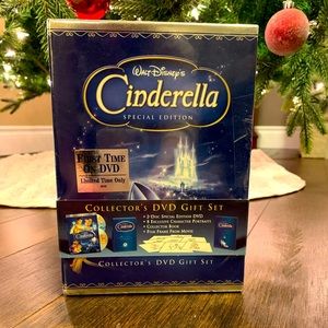 Disney’s Cinderella Special Edition Collector’s DVD gift set 2005 SEALED